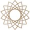 Ekena Millwork Eleanor Wood Fretwork Pierced Ceiling Medallion, Red Oak, 30"OD x 11 1/2"ID x 3/8"T CMWP30X30X0375EARO - alternate 4